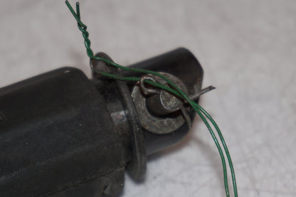 Snett nerifrån på Fotpinne från en Honda CB 750 SF -1993 motorcykel.