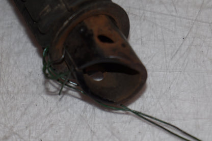 Snett uppifrån på Fotpinne från en Honda CBR 1000 F -1987 motorcykel.