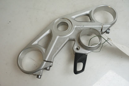 Framsidan på Gaffelkrona från en BMW S 1000 RR -2011 motorcykel.