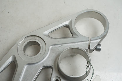 Höger sida på Gaffelkrona från en BMW S 1000 RR -2011 motorcykel.