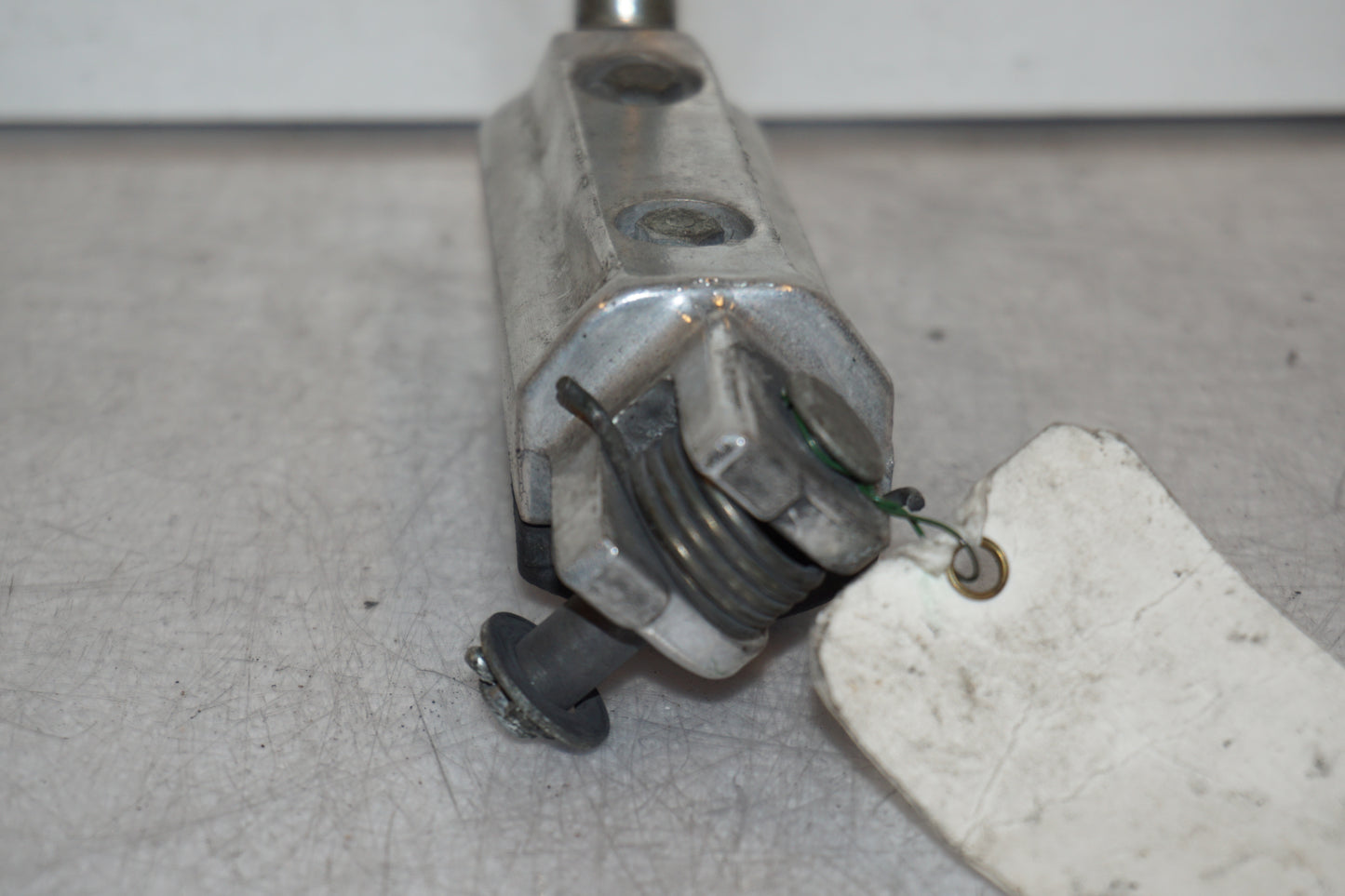 Snett uppifrån på Fotpinne från en Honda CBR 1100 XX -1997 motorcykel.