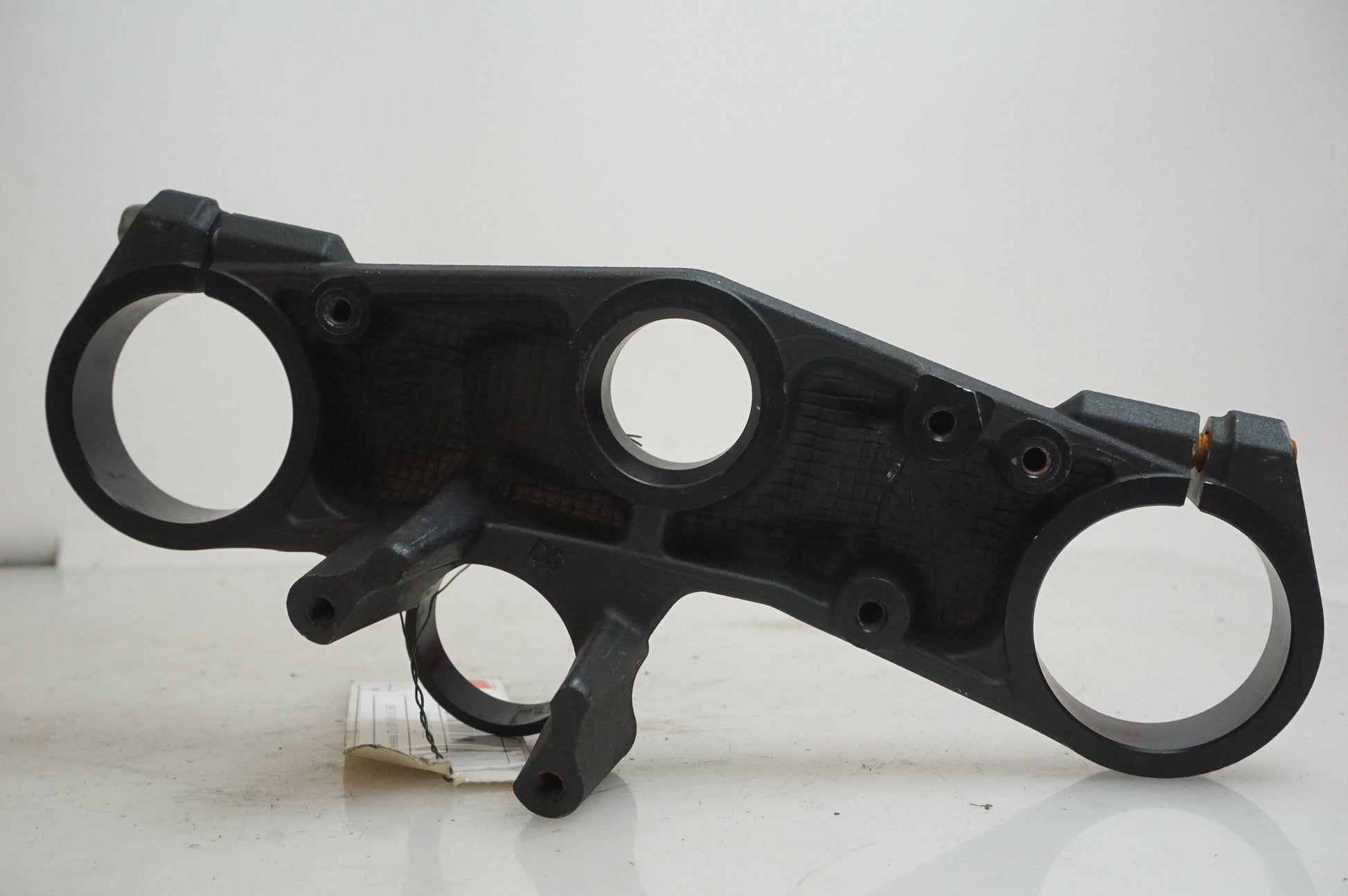 Vänster sida på Gaffelkrona från en Kawasaki ZX-10R -2008 motorcykel.