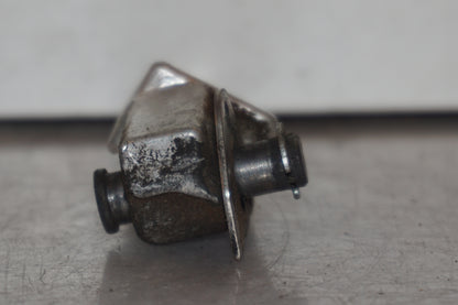 Snett uppifrån på Fotpinne från en Suzuki GSX 1300 BK -2008 motorcykel.