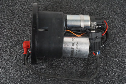 Baksidan på Bensinpump insprut från en Aprilia Tuono V4R -2018 motorcykel.