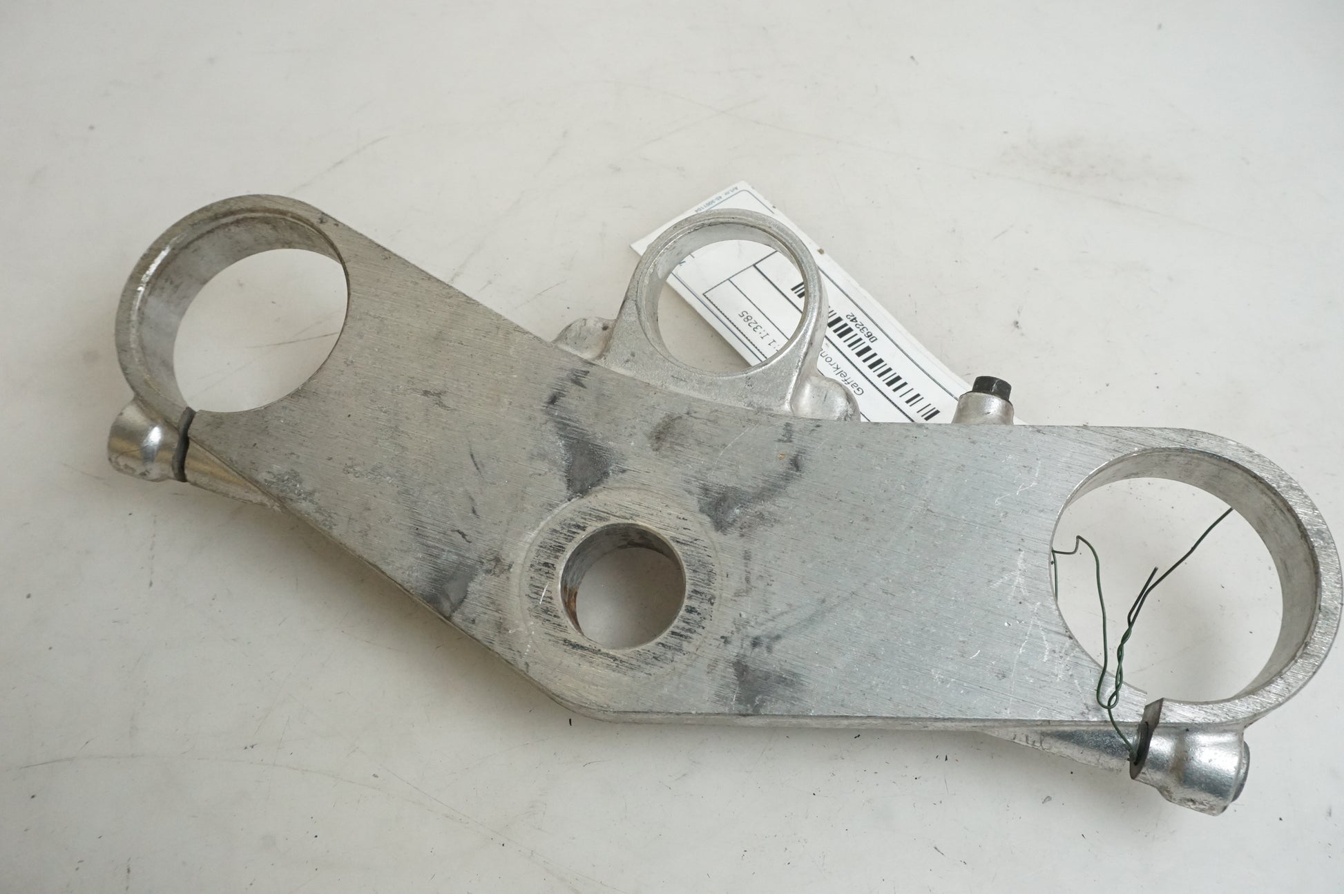 Framsidan på Gaffelkrona från en Kawasaki ZXR 400 -1993 motorcykel.