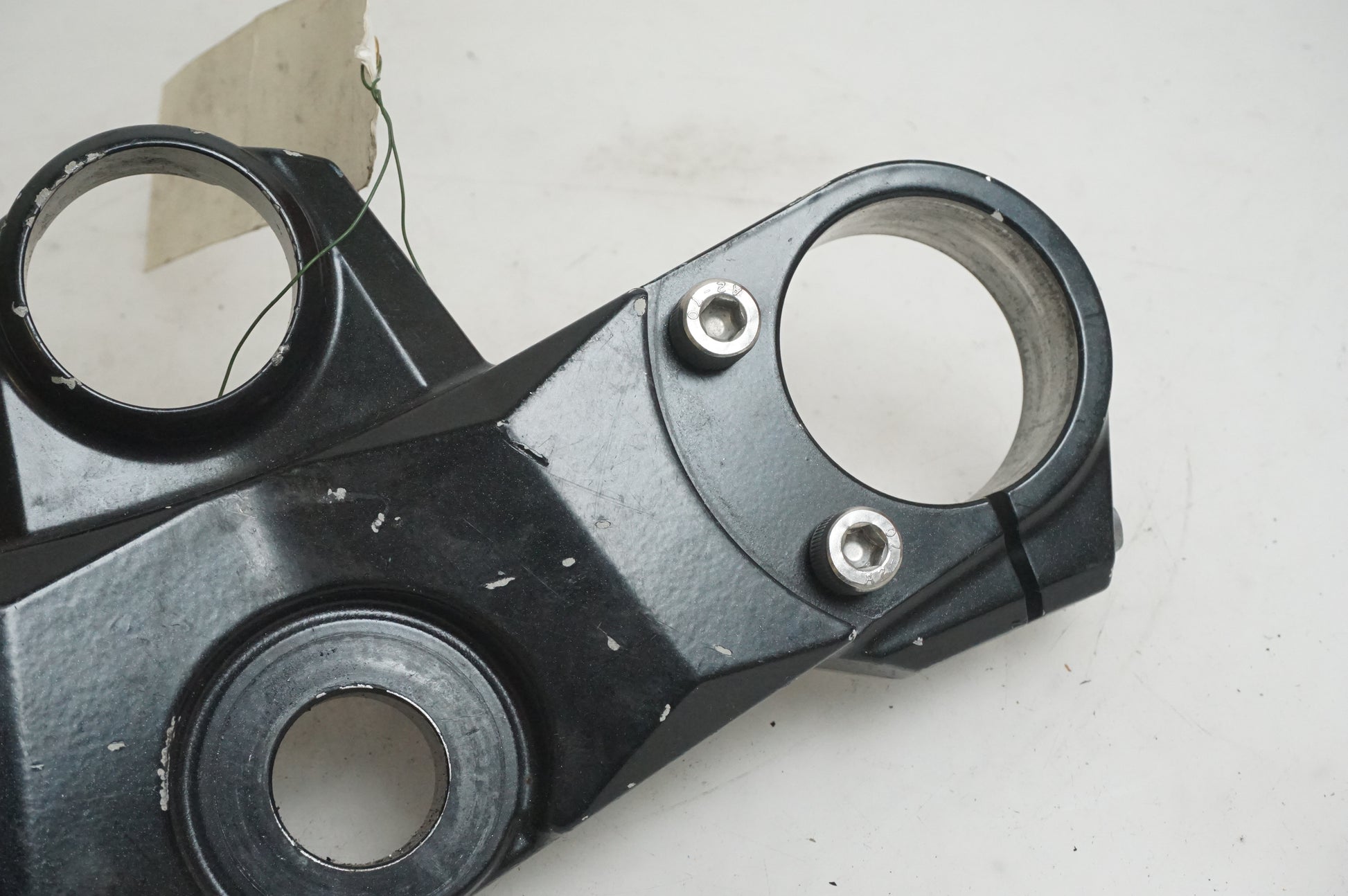 Höger sida på Gaffelkrona från en Kawasaki ZZ-R 1400 -2007 motorcykel.