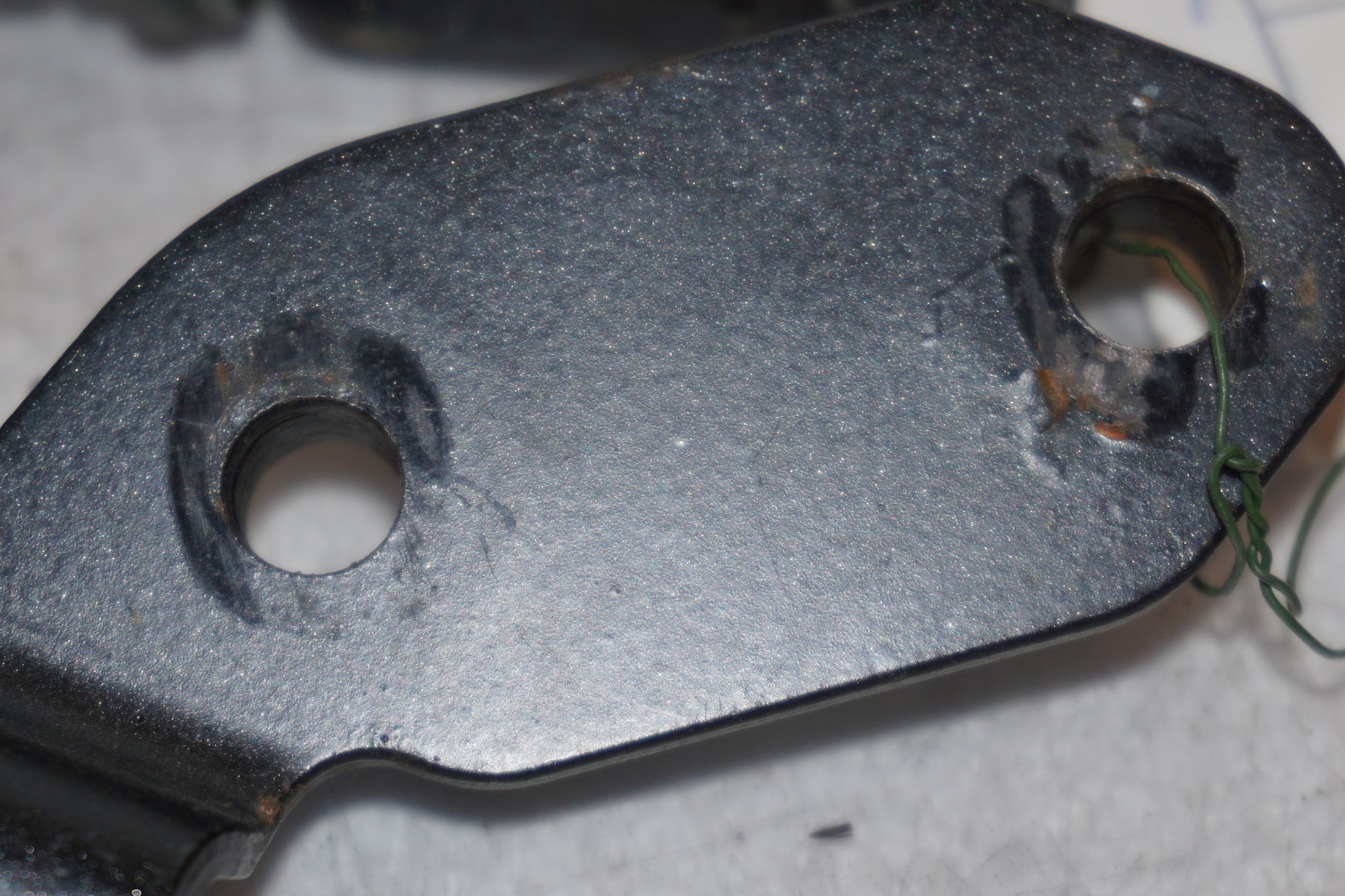 Höger sida på Fotpinne från en Kawasaki VN 2000 -2006 motorcykel.