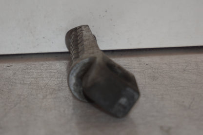 Snett uppifrån på Fotpinne från en Kawasaki ZZR 1100 -1998 motorcykel.