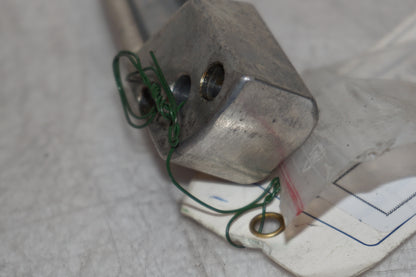 Snett uppifrån på Fotpinne från en Kawasaki Z 1000 -2008 motorcykel.