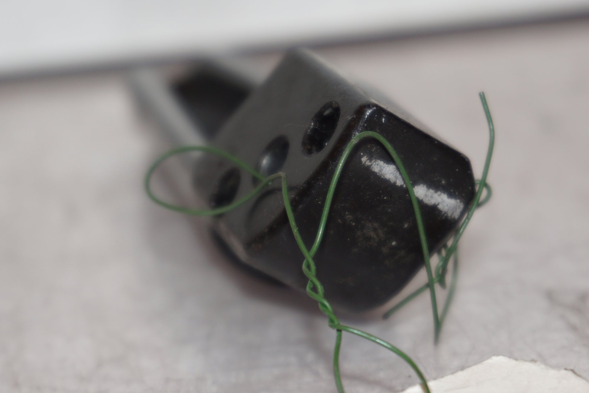 Snett uppifrån på Fotpinne från en Kawasaki Z 1000 -2010 motorcykel.