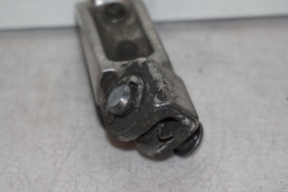 Snett uppifrån på Fotpinne från en Kawasaki ZR-X 1200 S -2001 motorcykel.