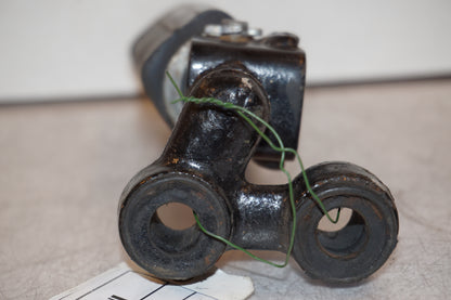 Snett uppifrån på Fotpinne från en Kawasaki Z 750 80-tal -1982 motorcykel.