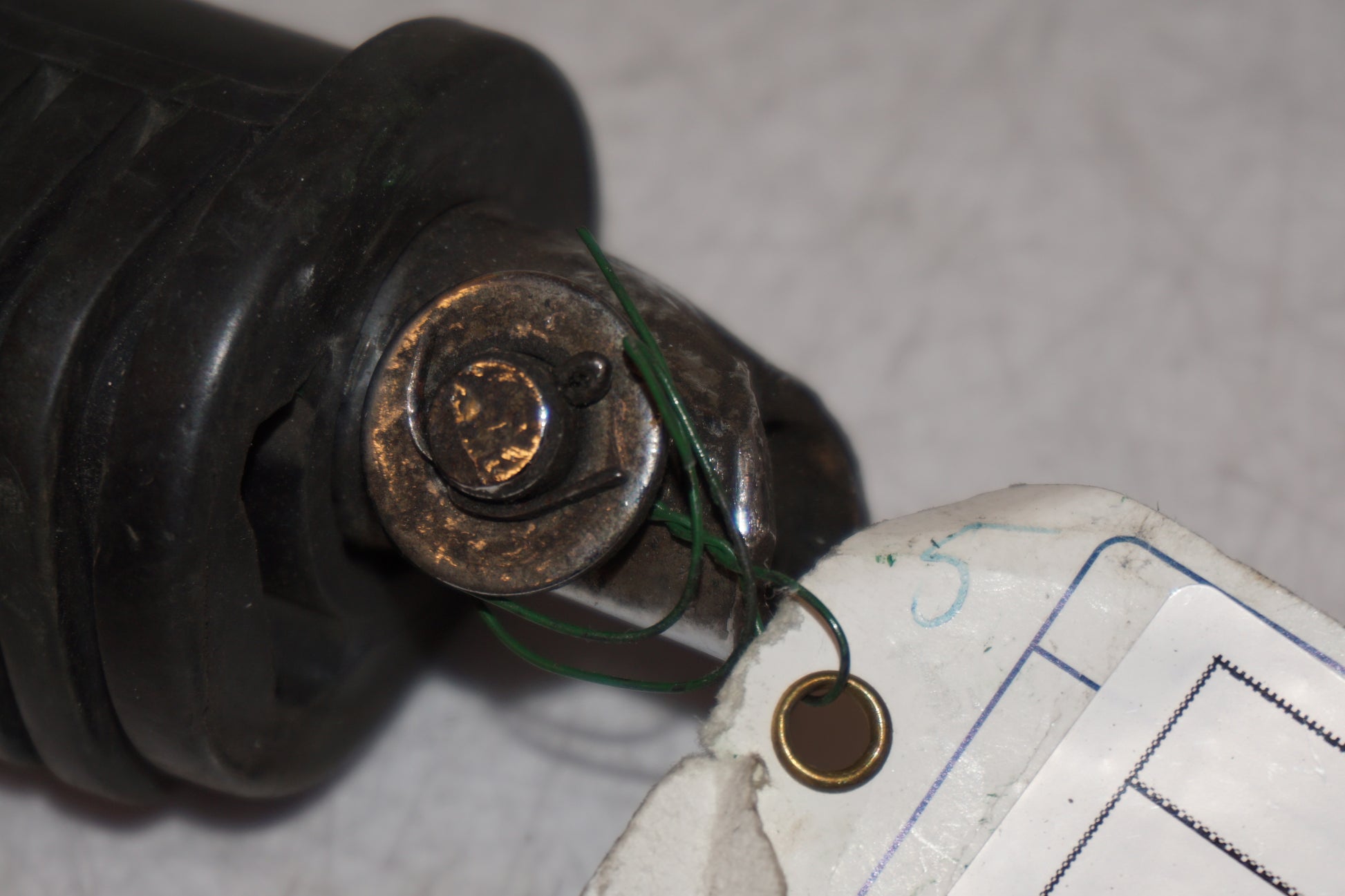 Extrabild1 på Fotpinne från en Honda CB 650 -1982 motorcykel.