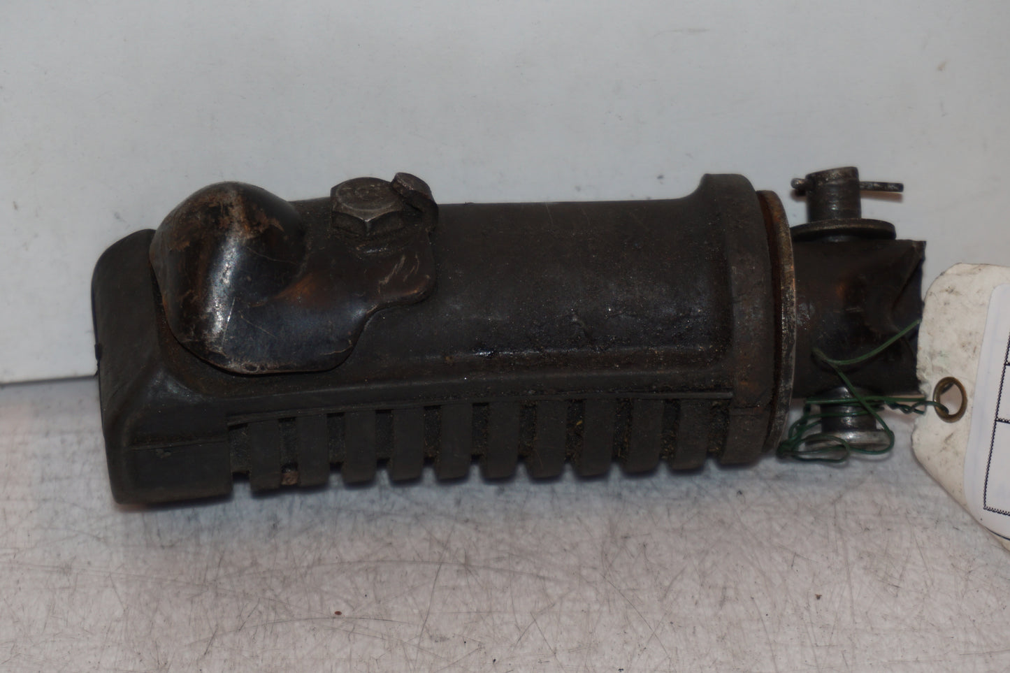 Höger sida på Fotpinne från en Honda CB 650 -1982 motorcykel.