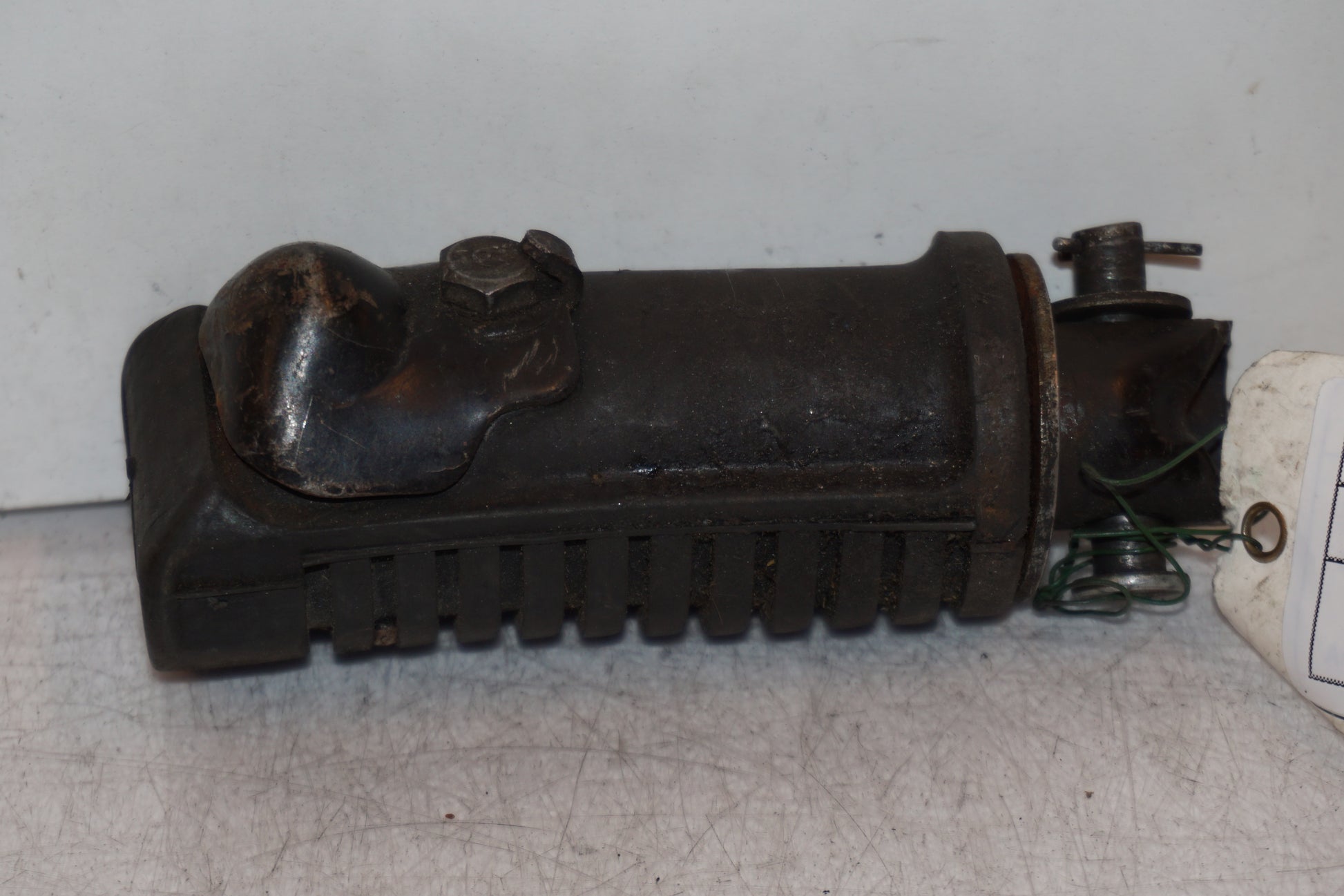 Höger sida på Fotpinne från en Honda CB 650 -1982 motorcykel.