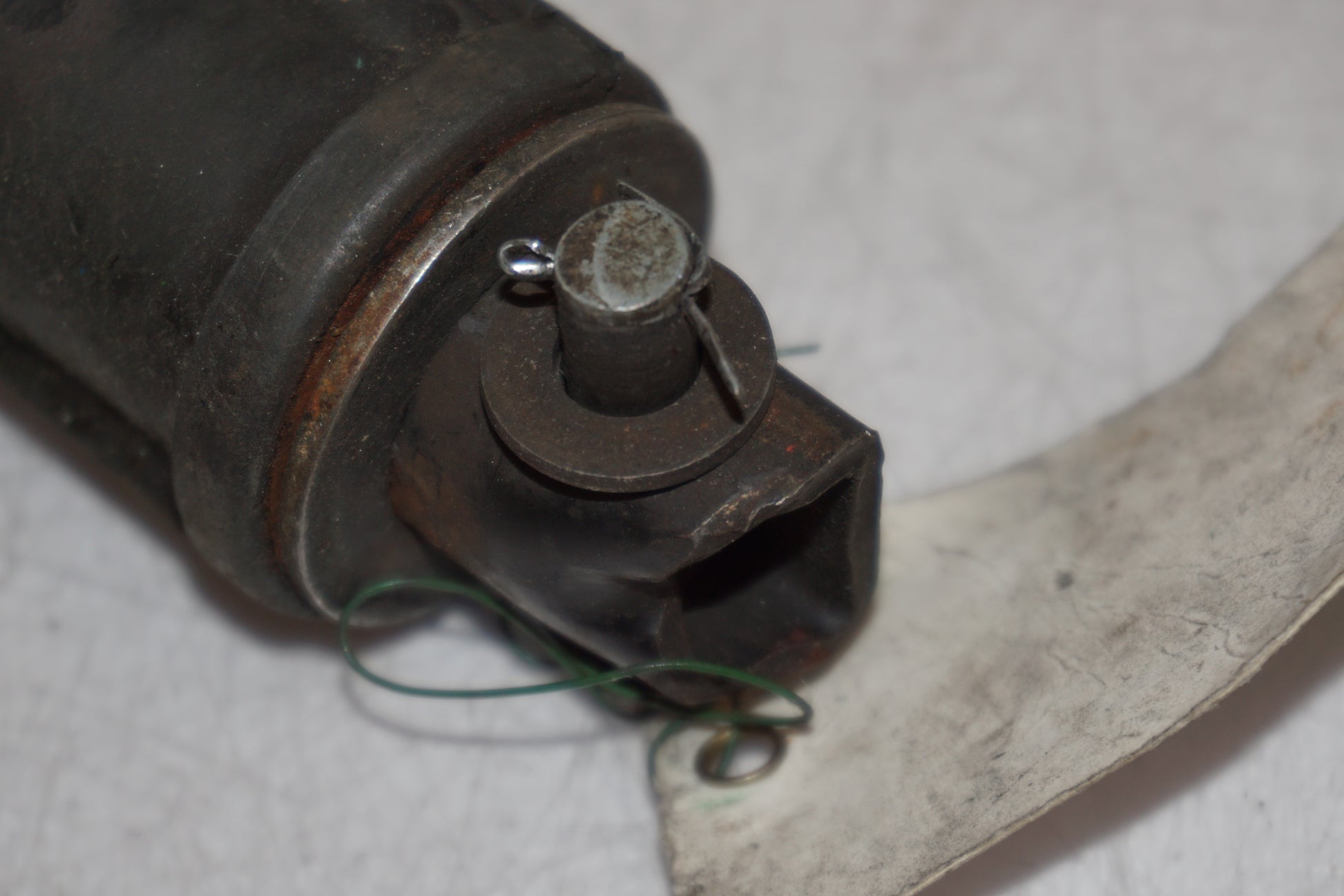 Extrabild2 på Fotpinne från en Honda CB 650 -1982 motorcykel.