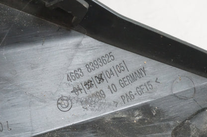 Cubierta lateral de plástico interior