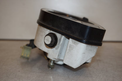 Snett uppifrån på Varvräknare från en Yamaha XTZ 750 -1991 motorcykel.