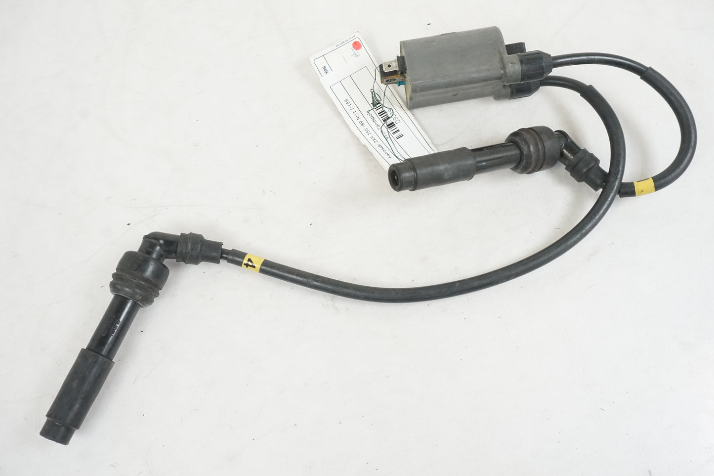 Framsidan på Tändspole från en Kawasaki ZXR 750 -1989 motorcykel.