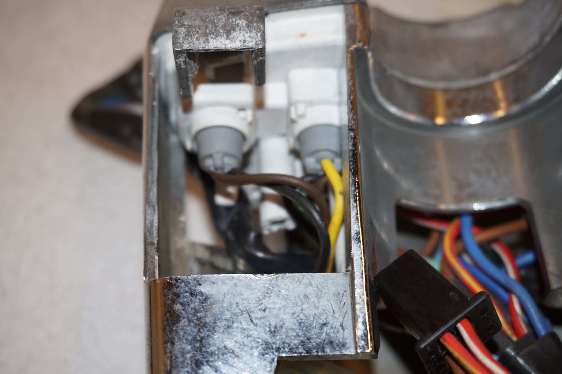 Extrabild3 på Kontrollamppanel från en Yamaha XV 750 -1993 motorcykel.