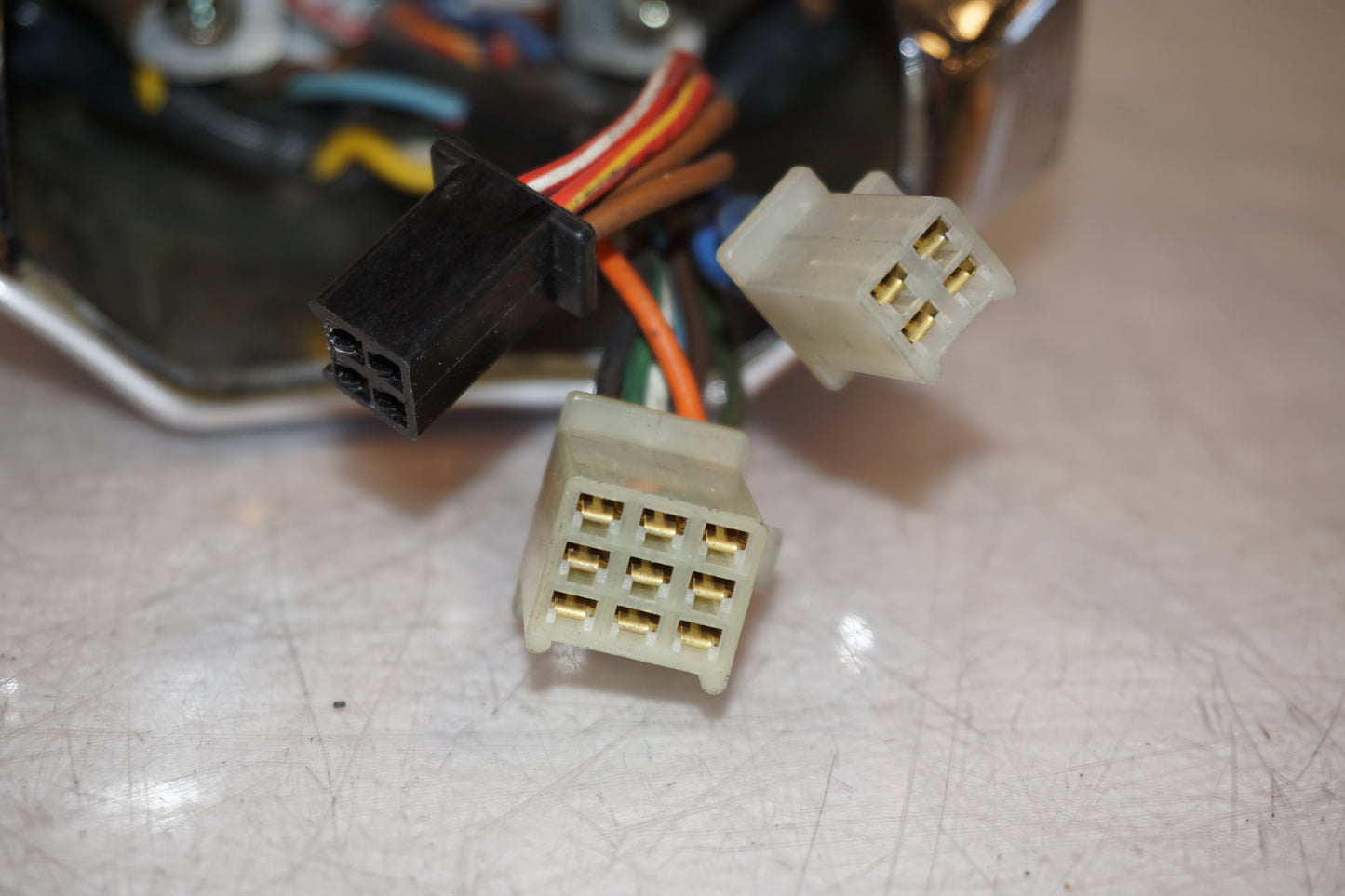 Extrabild5 på Kontrollamppanel från en Yamaha XV 750 -1993 motorcykel.