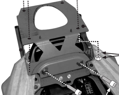Givi Fäste till topbox Kawasaki ZZR1400
