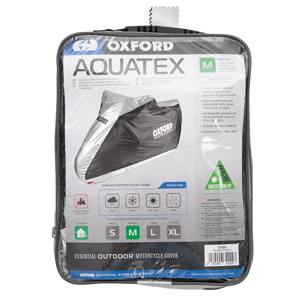 Oxford Aquatex Motorradabdeckung – Größe M