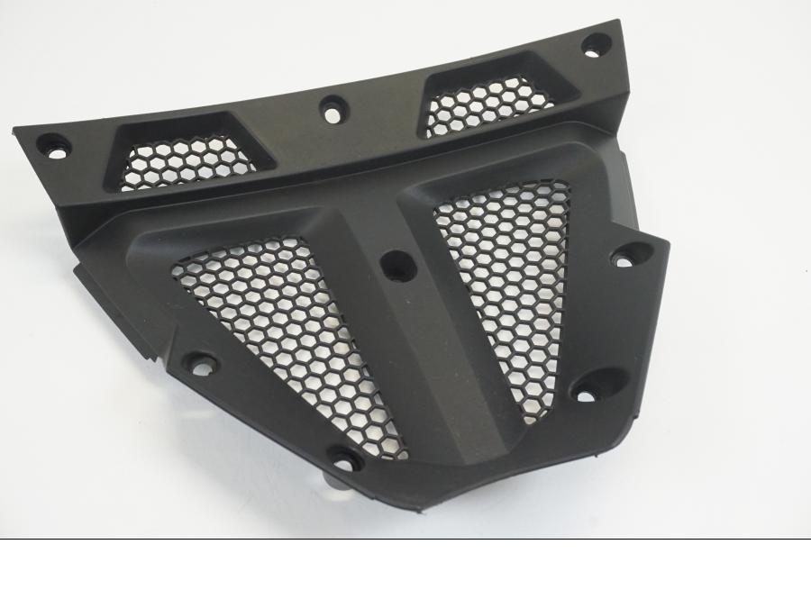 Framsidan på Trekanten från en KTM RC8 -2009 motorcykel.