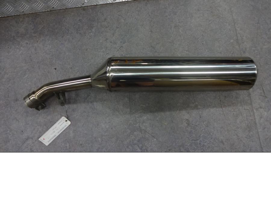 Framsidan på Ljuddämpare från en Yamaha FJR 1300 -2007 motorcykel.