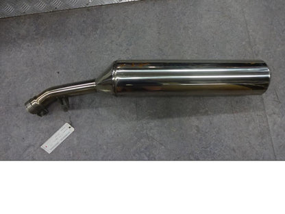 Framsidan på Ljuddämpare från en Yamaha FJR 1300 -2007 motorcykel.