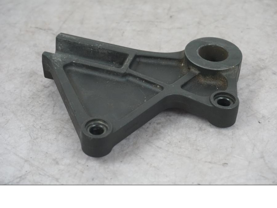 Snett uppifrån på Bromsoksfäste från en Kawasaki ZX-10R -2008 motorcykel.