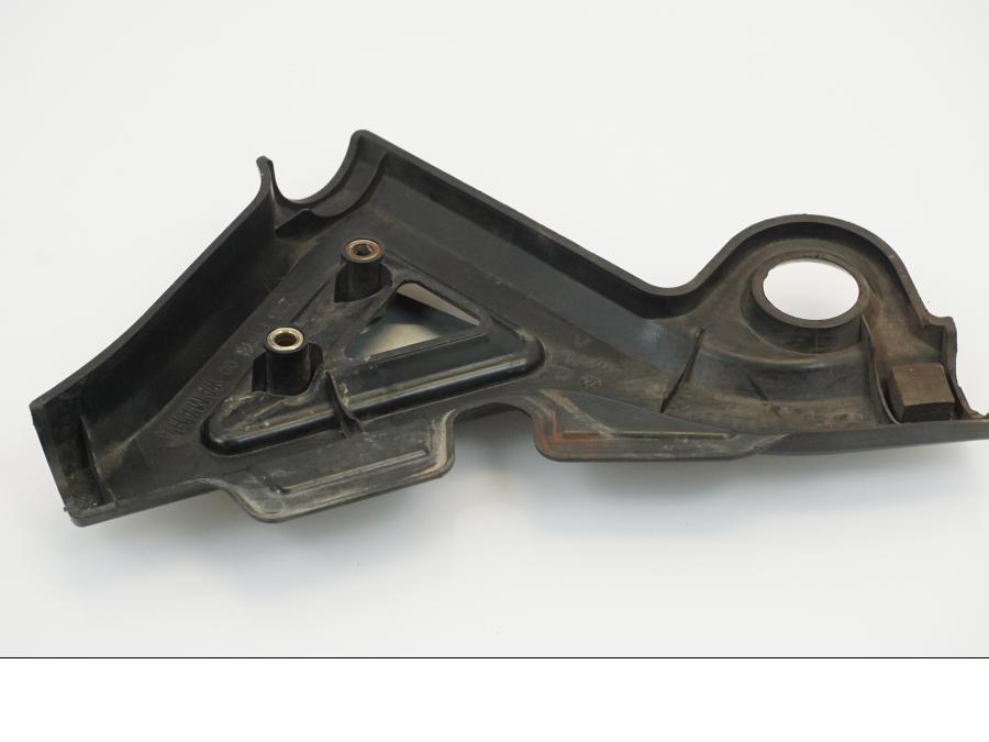 Snett uppifrån på Ramplast från en Yamaha WR 125 -2010 motorcykel.