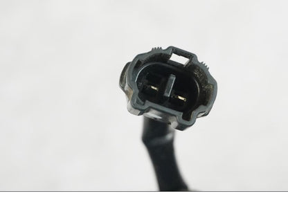 Snett uppifrån på Vattenkylfläkt från en Kawasaki Z 900 -2019 motorcykel.