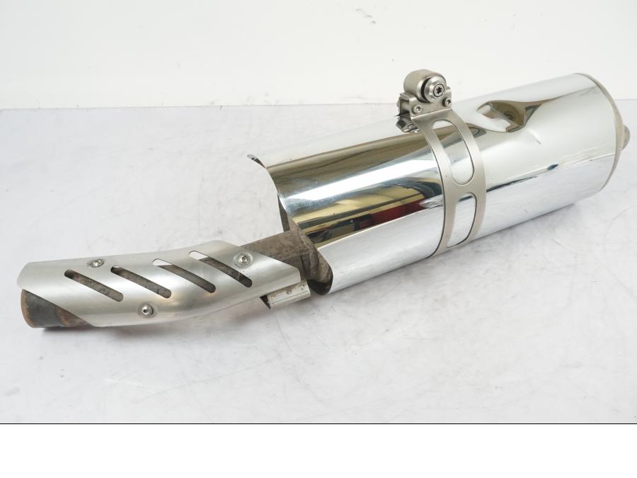 Framsidan på Ljuddämpare från en BMW R 1200 GS -2007 motorcykel.