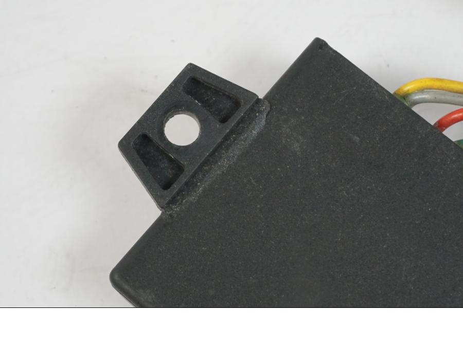 Snett nerifrån på Styrdon från en Aprilia RS 125 -2000 motorcykel.