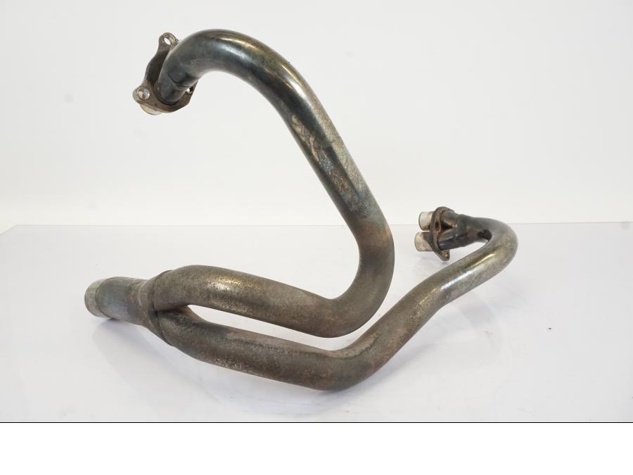 Snett uppifrån på Grenrör från en BMW R 1150 RS -2003 motorcykel.