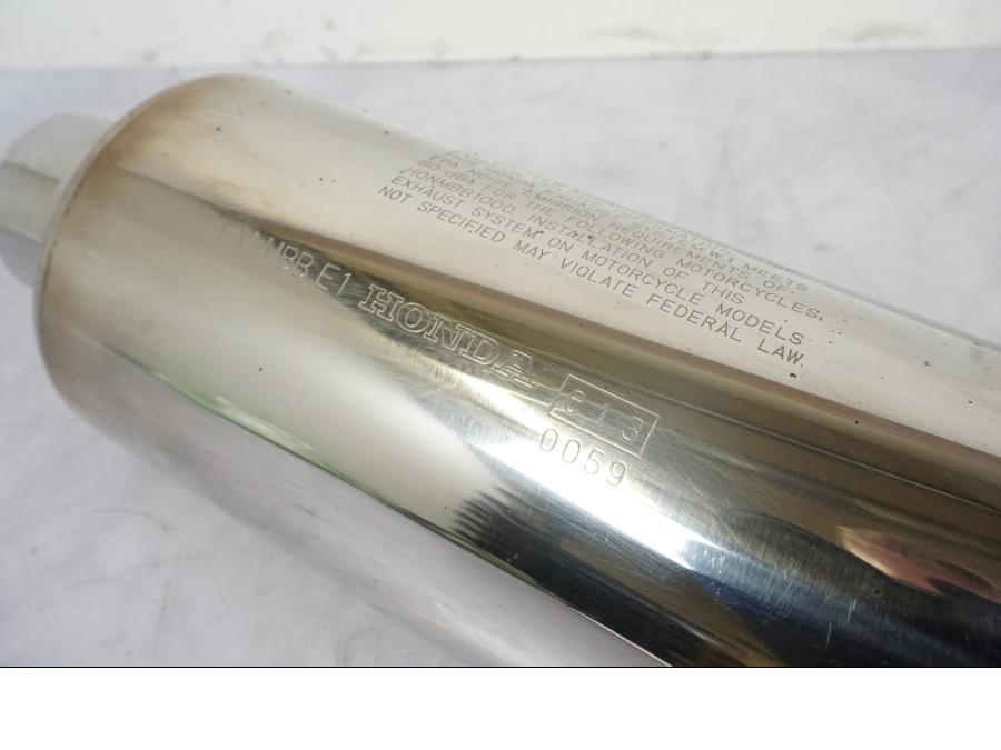 Extrabild1 på Ljuddämpare från en Honda VTR 1000 F -1997 motorcykel.