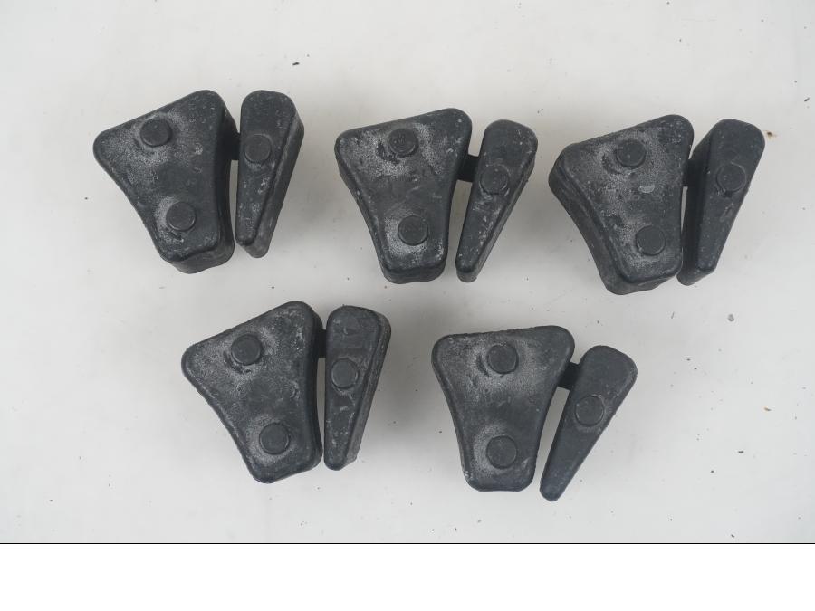 Baksidan på Ryckutjämnare från en Honda CB 500 F -2013 motorcykel.