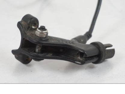 Snett uppifrån på Kopplingsklo från en BMW F 650 CS -2002 motorcykel.