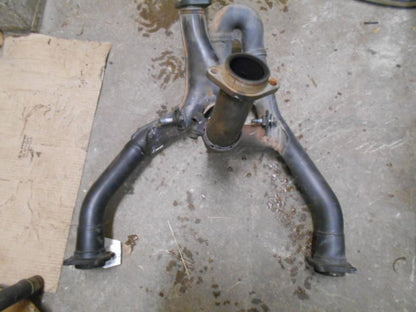 Baksidan på Grenrör från en Suzuki TL 1000 S -1998 motorcykel.