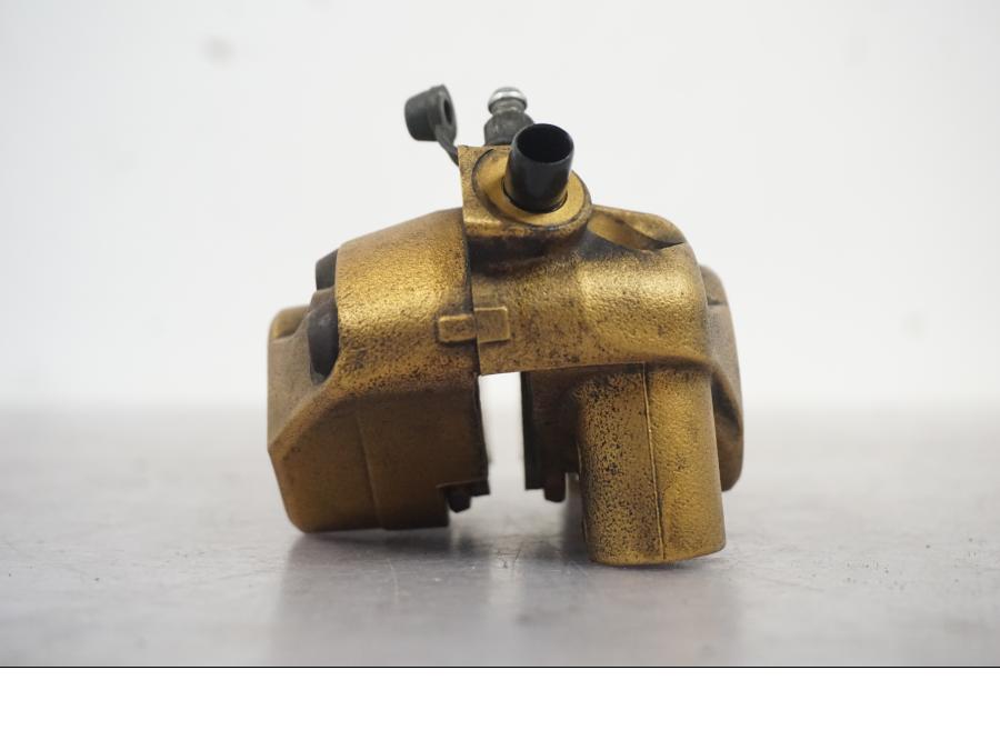 Snett uppifrån på Bromsok från en Triumph Tiger -2009 motorcykel.