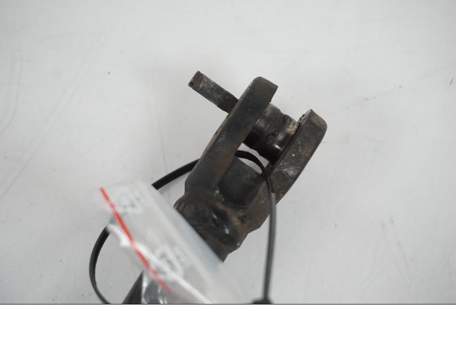 Snett uppifrån på Sidostöd från en BMW F 650 CS -2002 motorcykel.