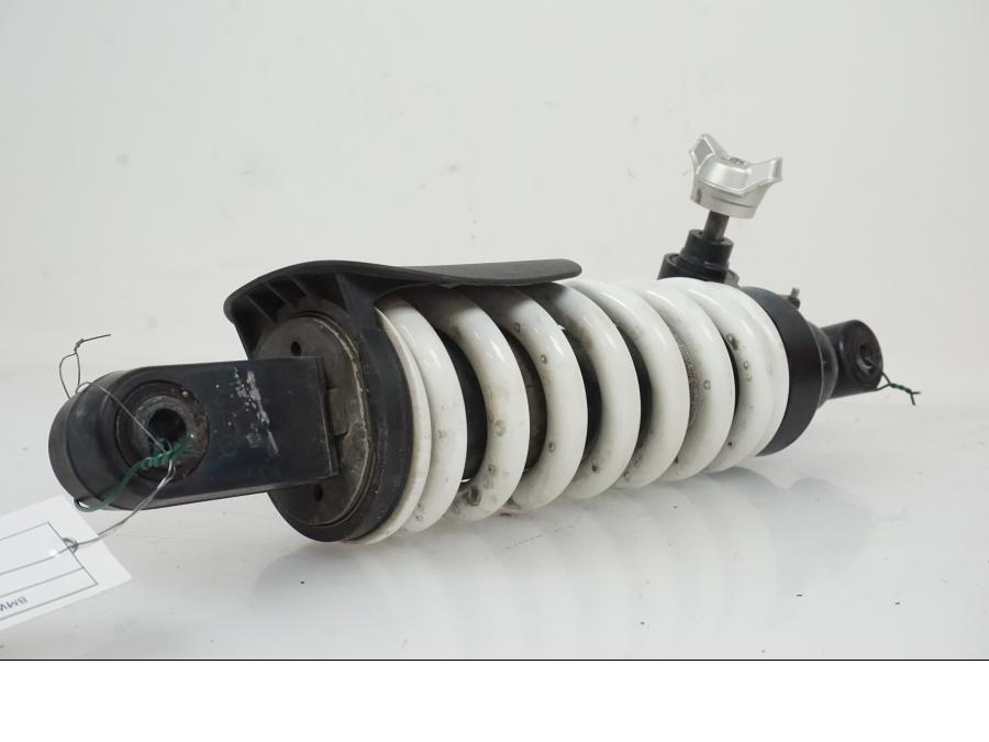 Vänster sida på Stötdämpare från en BMW R Ninet -2017 motorcykel.