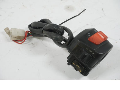 Framsidan på Styrelreglage från en BMW F 650 -1998 motorcykel.