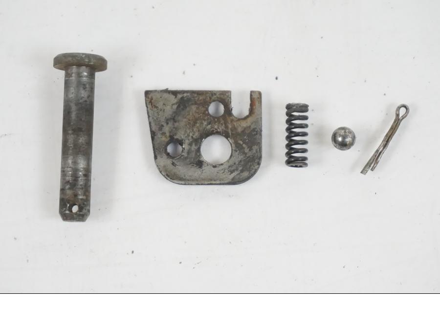 Baksidan på Fotpinne från en BMW F 650 CS -2002 motorcykel.