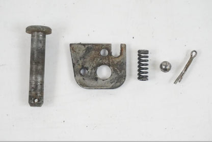 Baksidan på Fotpinne från en BMW F 650 CS -2002 motorcykel.