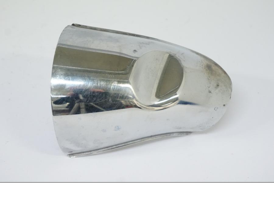 Snett uppifrån på Värmeskydd från en BMW R 1150 GS -2003 motorcykel.