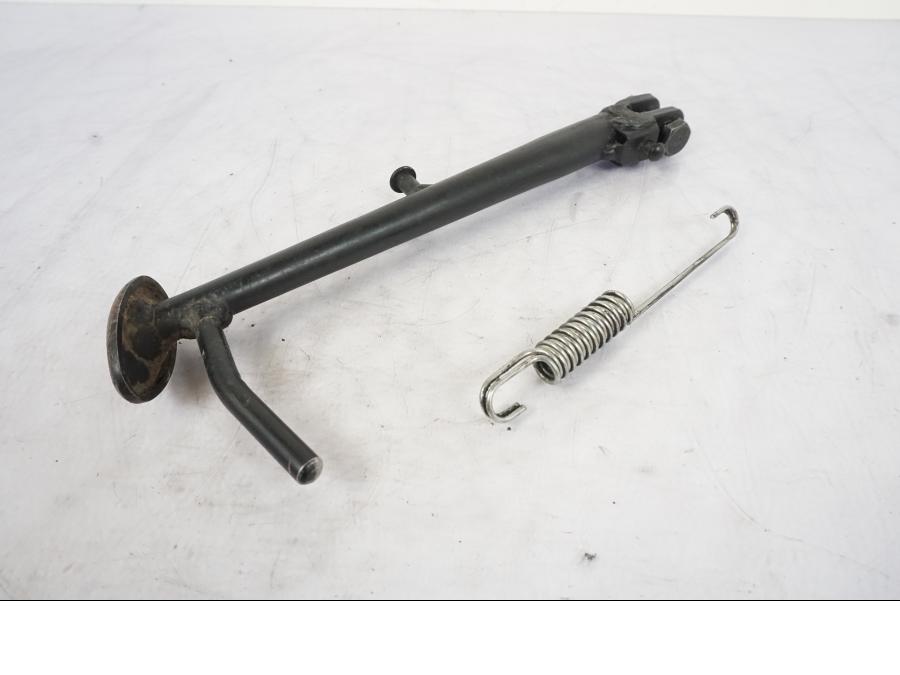 Framsidan på Sidostöd från en Kawasaki ER-6N -2012 motorcykel.