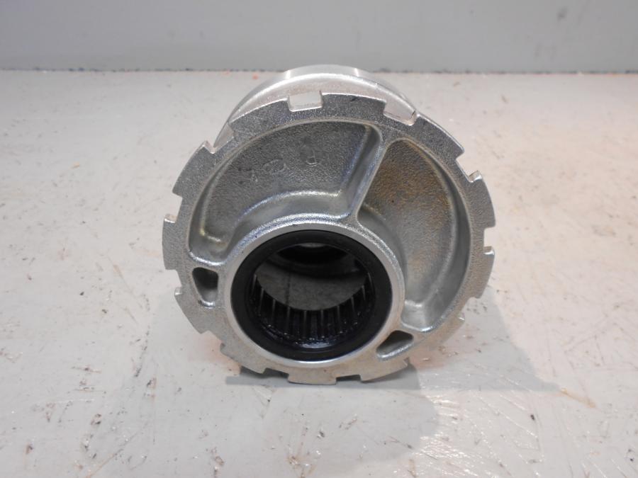 Framsidan på Axelhus från en Kawasaki Ninja H2 -2018 motorcykel.