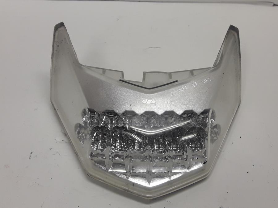 Framsidan på Baklampa från en BMW F 650 GS -2009 motorcykel.